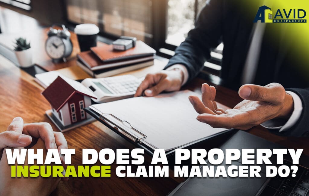 property insurance claim manager